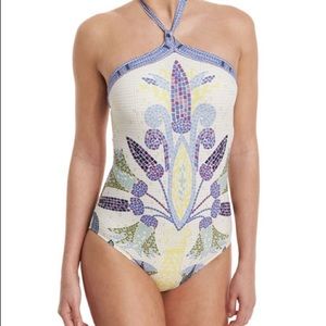 Tory Burch Provence Pompeii Mosaic One Piece Swimsuit